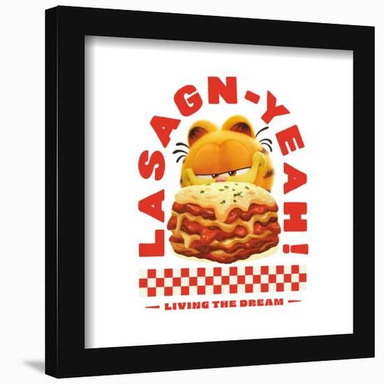 Gallery Pops The Garfield Movie - Lasagn-yeah! Wall Art-Trends International-Framed Gallery Pops