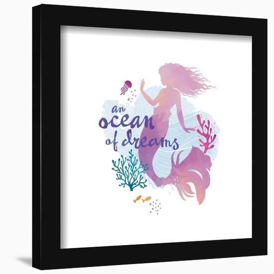 Gallery Pops The Little Mermaid Live Action - An Ocean Of Dreams Wall Art-Trends International-Framed Gallery Pops