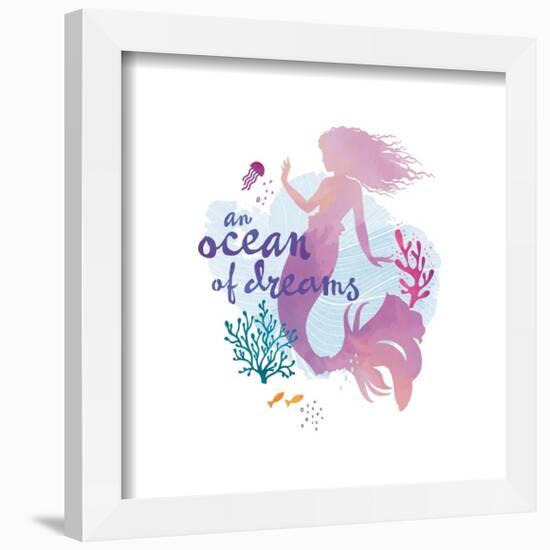 Gallery Pops The Little Mermaid Live Action - An Ocean Of Dreams Wall Art-Trends International-Framed Gallery Pops
