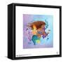 Gallery Pops The Little Mermaid Live Action - Ariel and Flounder Painting Wall Art-Trends International-Framed Stretched Canvas