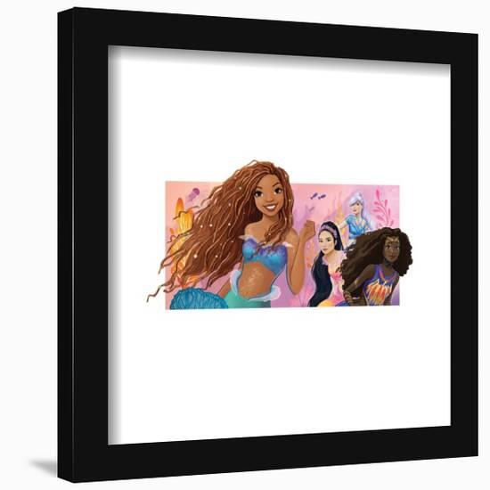 Gallery Pops The Little Mermaid Live Action - Mermaids Coral Reef Wall Art-Trends International-Framed Gallery Pops