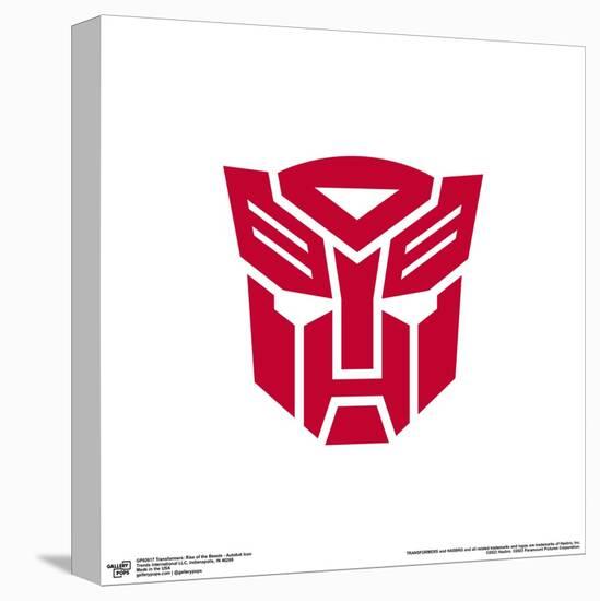 Gallery Pops Transformers: Rise of the Beasts - Autobot Icon Wall Art-Trends International-Stretched Canvas