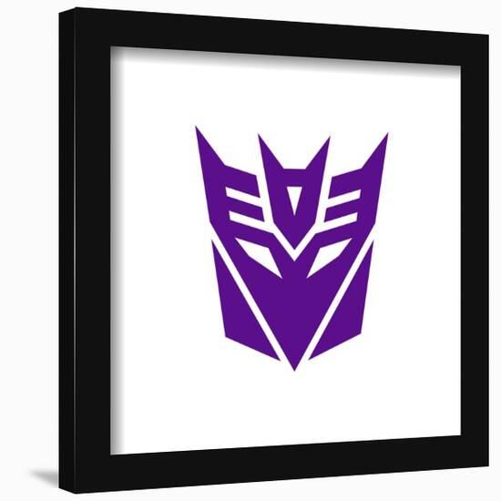 Gallery Pops Transformers: Rise of the Beasts - Decepticon Icon Wall Art-Trends International-Framed Gallery Pops