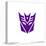 Gallery Pops Transformers: Rise of the Beasts - Decepticon Icon Wall Art-Trends International-Stretched Canvas