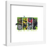 Gallery Pops Transformers: Rise of the Beasts - Rise of the Beasts Badge Wall Art-Trends International-Framed Gallery Pops