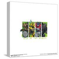 Gallery Pops Transformers: Rise of the Beasts - Rise of the Beasts Badge Wall Art-Trends International-Stretched Canvas