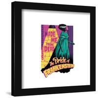 Gallery Pops Universal Monsters - Bride of Frankenstein Made Me From Dead Wall Art-Trends International-Framed Gallery Pops