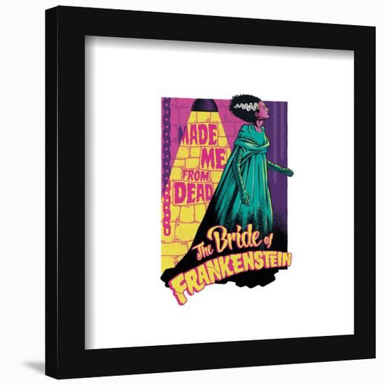 Gallery Pops Universal Monsters - Bride of Frankenstein Made Me From Dead Wall Art-Trends International-Framed Gallery Pops