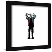 Gallery Pops Universal Monsters - César Moreno Frankenstein Wall Art-Trends International-Framed Gallery Pops