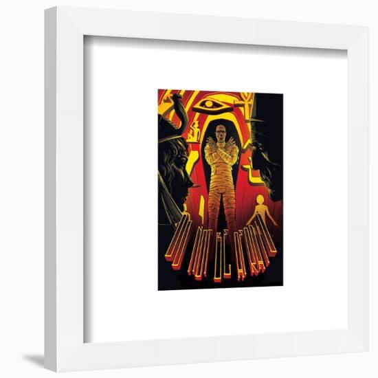 Gallery Pops Universal Monsters - César Moreno Mummy Do Not Be Afraid Wall Art-Trends International-Framed Gallery Pops