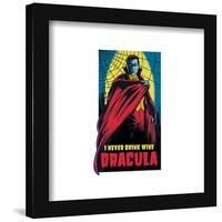 Gallery Pops Universal Monsters - Dracula I Never Drink Wine Wall Art-Trends International-Framed Gallery Pops