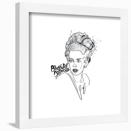 Gallery Pops Universal Monsters - Fluid Features Bride Blissfully Delirious Wall Art-Trends International-Framed Gallery Pops