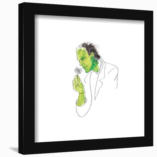 Gallery Pops Universal Monsters - Fluid Features Frankenstein Wall Art-Trends International-Framed Gallery Pops