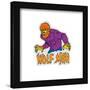 Gallery Pops Universal Monsters - Punk Scribbler Wolf Man Badge Wall Art-Trends International-Framed Gallery Pops