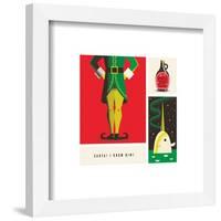 Gallery Pops Warner 100th Anniversary - Elf Poster Wall Art-Trends International-Framed Gallery Pops