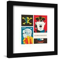 Gallery Pops Warner 100th Anniversary - Goonies Poster Wall Art-Trends International-Framed Gallery Pops