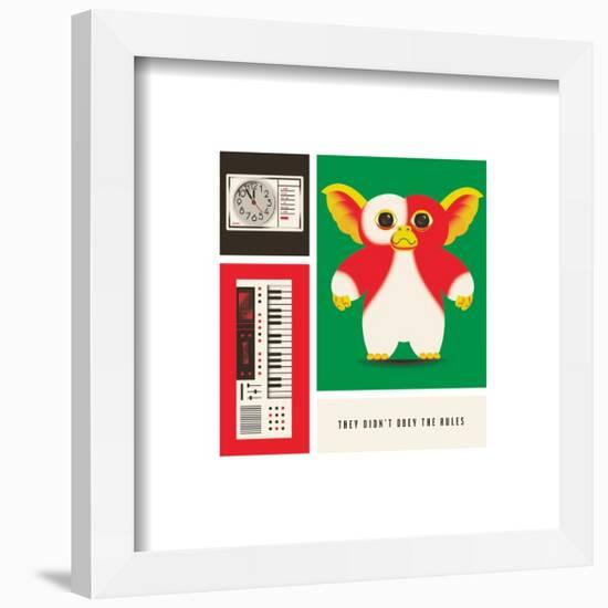 Gallery Pops Warner 100th Anniversary - Gremlins Poster Wall Art-Trends International-Framed Gallery Pops