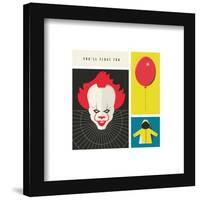 Gallery Pops Warner 100th Anniversary - IT Poster Wall Art-Trends International-Framed Gallery Pops