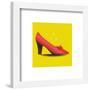 Gallery Pops Warner 100th Anniversary - Ruby Slipper Wall Art-Trends International-Framed Gallery Pops