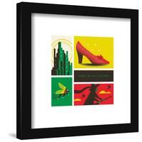 Gallery Pops Warner 100th Anniversary - Wizard of Oz Poster Wall Art-Trends International-Framed Gallery Pops