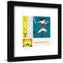 Gallery Pops Warner 100th Anniversary - Wonder Woman Poster Wall Art-Trends International-Framed Gallery Pops