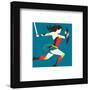 Gallery Pops Warner 100th Anniversary - Wonder Woman Warrior Wall Art-Trends International-Framed Gallery Pops