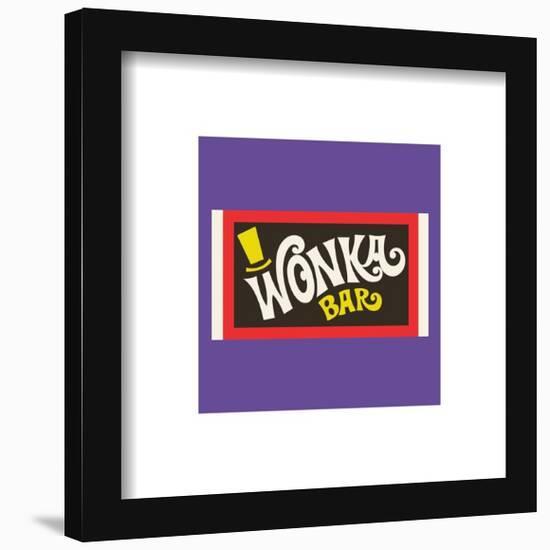 Gallery Pops Warner 100th Anniversary - Wonka Bar Wall Art-Trends International-Framed Gallery Pops