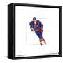 Gallery Pops Wayne Gretzky - Art Sketch Blues Wall Art-Trends International-Framed Stretched Canvas