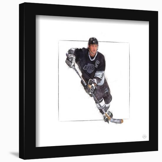 Gallery Pops Wayne Gretzky - Art Sketch Kings Wall Art-Trends International-Framed Gallery Pops