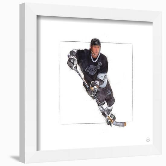 Gallery Pops Wayne Gretzky - Art Sketch Kings Wall Art-Trends International-Framed Gallery Pops