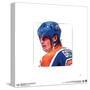 Gallery Pops Wayne Gretzky - Art Sketch Oilers Portrait Wall Art-Trends International-Stretched Canvas