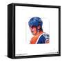 Gallery Pops Wayne Gretzky - Art Sketch Oilers Portrait Wall Art-Trends International-Framed Stretched Canvas