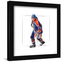 Gallery Pops Wayne Gretzky - Art Sketch Oilers Skating Wall Art-Trends International-Framed Gallery Pops