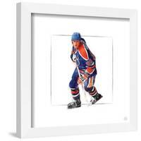 Gallery Pops Wayne Gretzky - Art Sketch Oilers Skating Wall Art-Trends International-Framed Gallery Pops