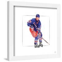 Gallery Pops Wayne Gretzky - Art Sketch Rangers Wall Art-Trends International-Framed Gallery Pops