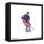 Gallery Pops Wayne Gretzky - Art Sketch Rangers Wall Art-Trends International-Framed Stretched Canvas