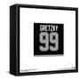 Gallery Pops Wayne Gretzky - Number 99 Los Angeles Kings Jersey Wall Art-Trends International-Framed Stretched Canvas