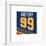 Gallery Pops Wayne Gretzky - Number 99 St. Louis Blues Jersey Wall Art-Trends International-Framed Gallery Pops