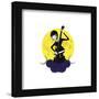 Gallery Pops Wednesday - Moonlight Cello Wall Art-Trends International-Framed Gallery Pops