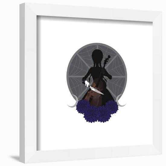 Gallery Pops Wednesday - Stained Glass Cello  Wall Art-Trends International-Framed Gallery Pops