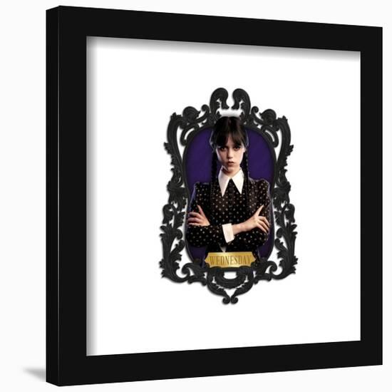 Gallery Pops Wednesday - Wednesday Addams Gallery Portrait #2 Wall Art-Trends International-Framed Gallery Pops