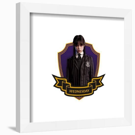 Gallery Pops Wednesday - Wednesday Addams Gallery Portrait Wall Art-Trends International-Framed Gallery Pops