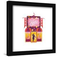 Gallery Pops Wonka Movie - Candy Store Wall Art-Trends International-Framed Gallery Pops