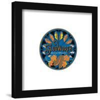 Gallery Pops Wonka Movie - Chocolate Cartel Slugworth Logo Wall Art-Trends International-Framed Gallery Pops