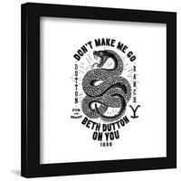 Gallery Pops Yellowstone - Beth Dutton On You Snake Wall Art-Trends International-Framed Gallery Pops