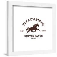 Gallery Pops Yellowstone - Dutton Ranch Montana Wall Art-Trends International-Framed Gallery Pops