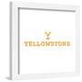 Gallery Pops Yellowstone - Logo Wall Art-Trends International-Framed Gallery Pops
