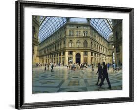 Gallery Umberto I, Naples, Campania, Italy-Bruno Morandi-Framed Photographic Print