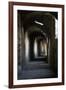 Gallery under the Bleachers-null-Framed Giclee Print