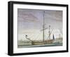 Galley, by Claude Randon (1674-1704), Color, 17th Century-null-Framed Giclee Print